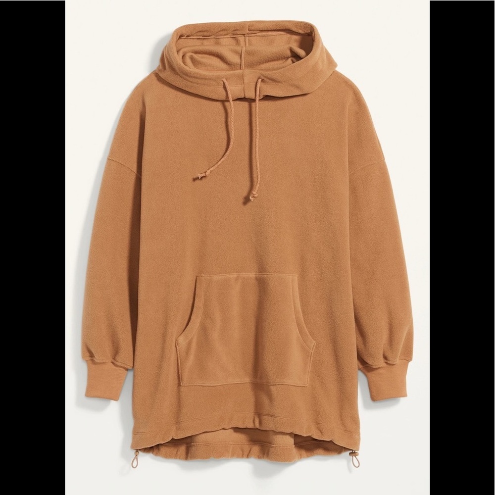 OLD NAVY Oversized Micro Performance Fleece Pullover Hoodie